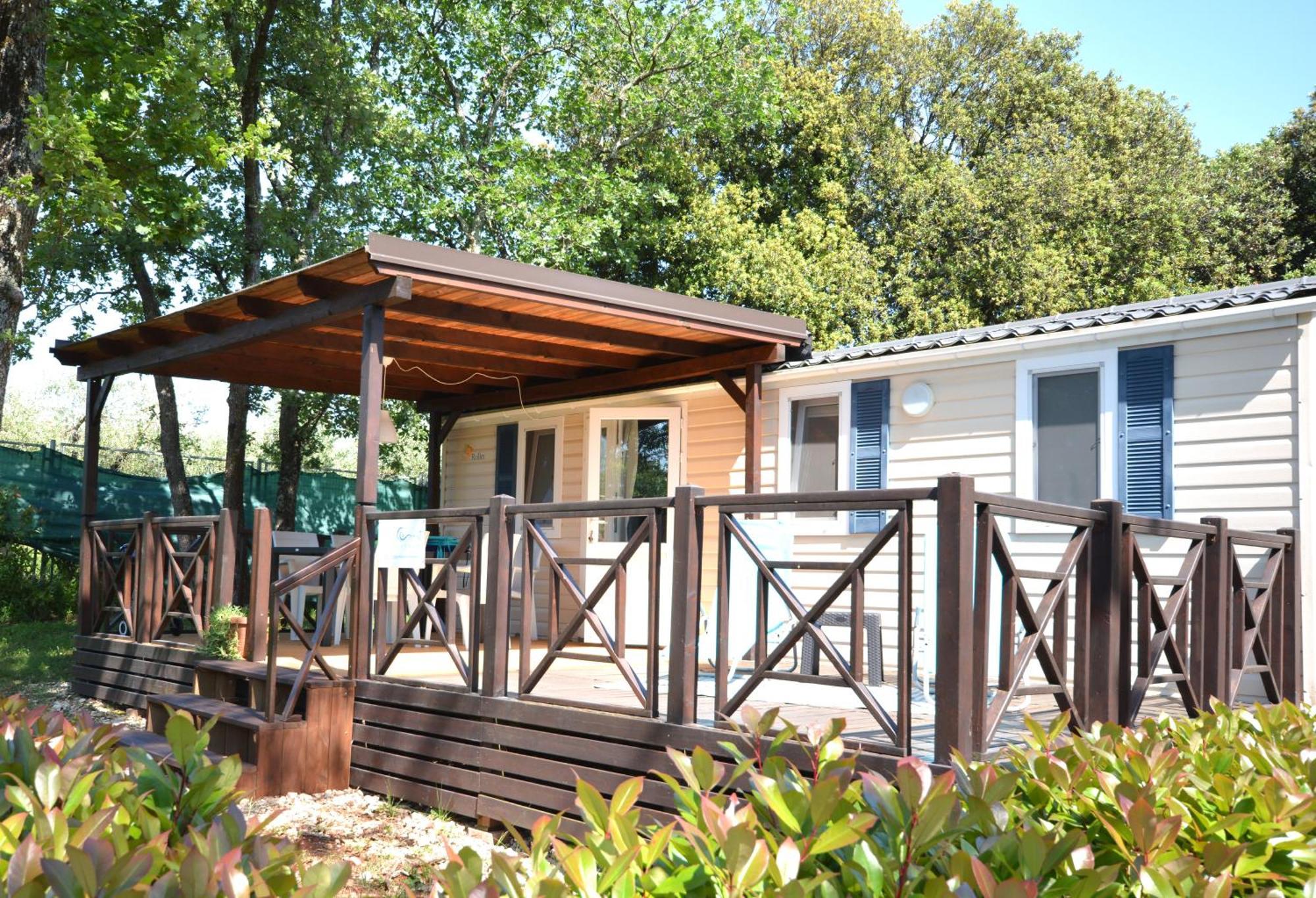 West Coast Mobilhome With Xxl Terrace In Naturist Resort Solaris Fkk Tar-Vabriga Exterior foto